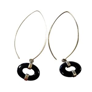 W2048 Retired Silpada Chalcedony Silver Earrings